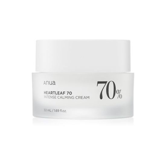 ANUA Zklidňující a hydratační pleťový krém Heartleaf 70 Intense Calming Cream (50 ml)