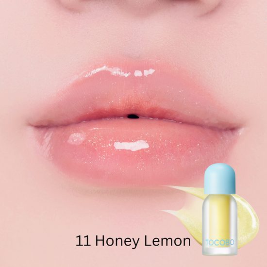 TOCOBO Lesk na rty s plump efektem Juicy Berry Plumping Lip Oil #11 Honey Lemon