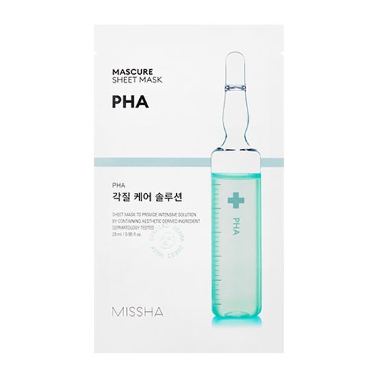 MISSHA Plátýnková maska Mascure Peeling Solution Sheet Mask - PHA