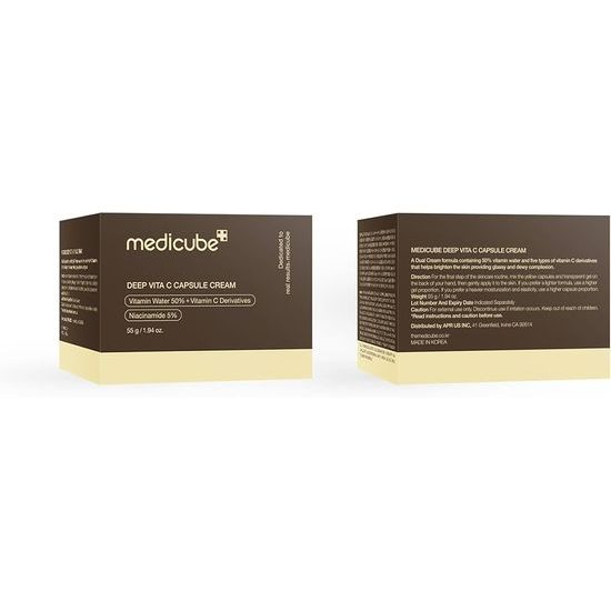 MEDICUBE Pleťový krém Deep Vita C Capsule Cream (55 g)