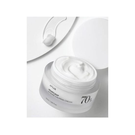 ANUA Zklidňující a hydratační pleťový krém Heartleaf 70 Intense Calming Cream (50 ml)