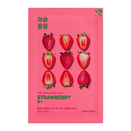 Holika Holika Pleťová maska Pure Essence Mask Sheet - Strawberry