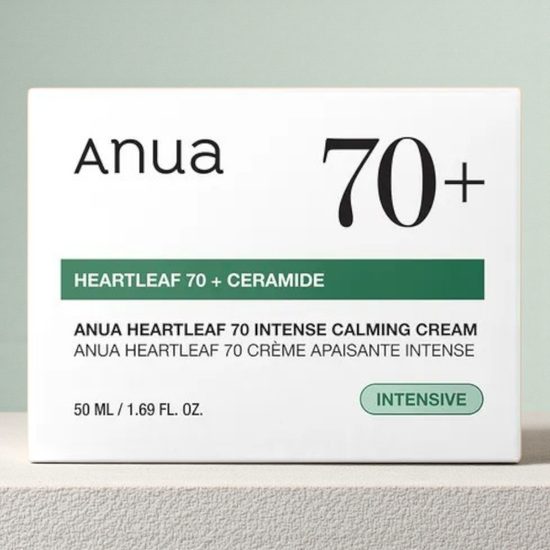 ANUA Zklidňující a hydratační pleťový krém Heartleaf 70 Intense Calming Cream (50 ml)