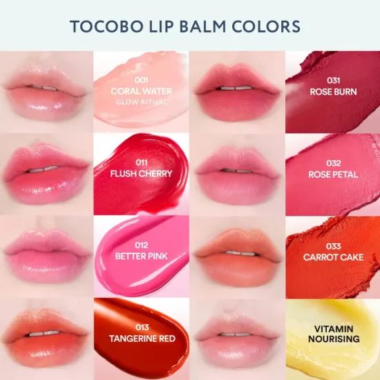 TOCOBO Tónovací balzám na rty Glass Tinted Lip Balm 012 Better Pink