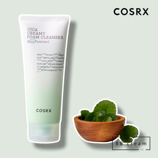 Cosrx Čistící pěna Pure Fit Cica Creamy Foam Cleanser (150  ml)
