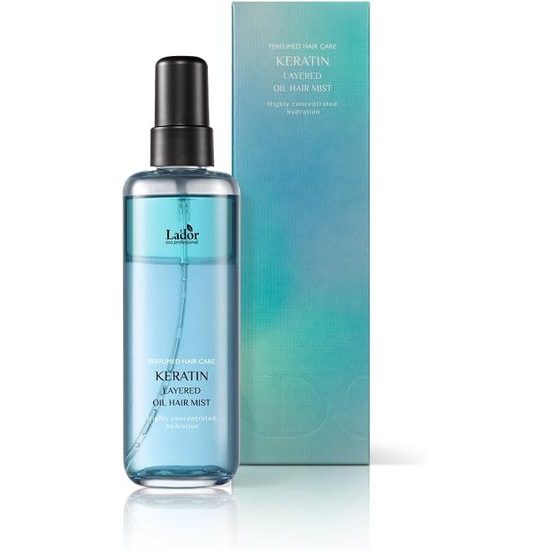 LA'DOR Vyživující a hydratační sprej na vlasy Keratin Layered Oil Hair Mist (130 ml)