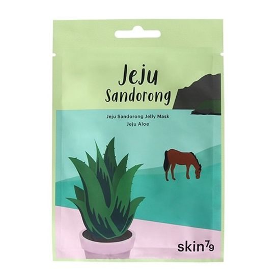 Skin79 Plátýnková maska Jeju Sandorong Jelly Mask Canola Aloe