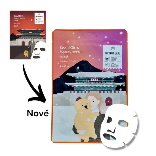 SKIN79 Plátýnková maska - Seoul Girl´s Beauty Secret - Wrinkle Care