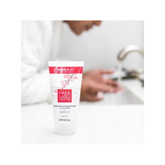 HADA LABO TOKYO WHITE Krémový čisticí gel na obličej Gentle Hydrating Cleanser ALL-IN-ONE (150 ml)