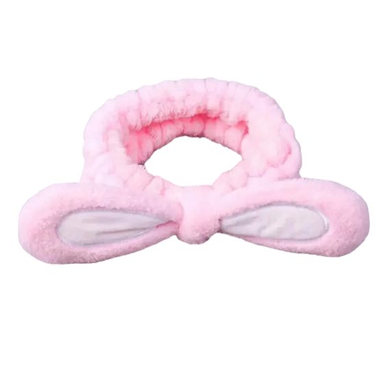 Fluffy Hair Band - Pink