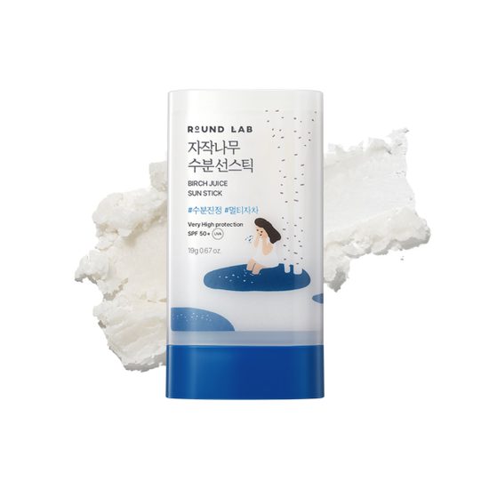 ROUND LAB Opalovací tyčinka Birch Juice Moisturizing Sun Stick SPF50+ PA++++ (19 g)
