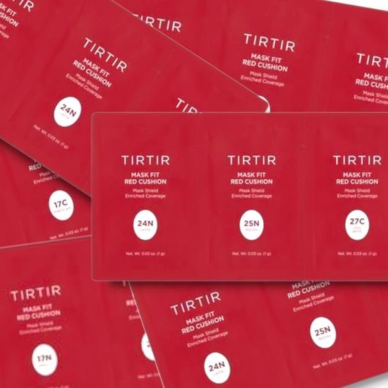 TIRTIR Set vzorků Mask Fit Red Cushion 3 Shade Trial Kit (3 vzorky)