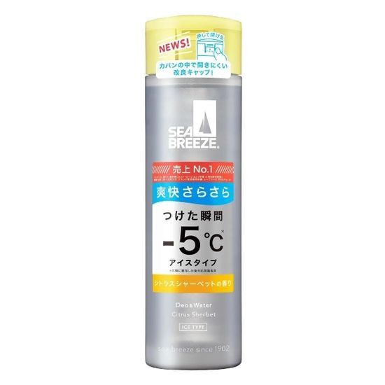 SHISEIDO Deodorant with cooling effect Sea Breeze Deo & Water Citrus Sorbet (160 ml)