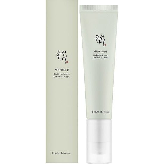 BEAUTY OF JOSEON Rozjasňující a zklidňující sérum Light On Serum - Centella + Vita C (30 ml)