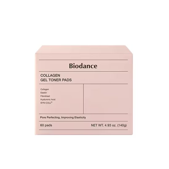 BIODANCE Gelové tonizační polštářky s kolagenem Collagen Gel Toner Pads (60 pads)