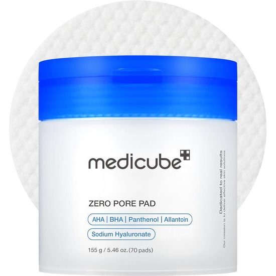 MEDICUBE Exfoliační polštářky na pleť Zero Pore Pad 2.0 (70 ks)
