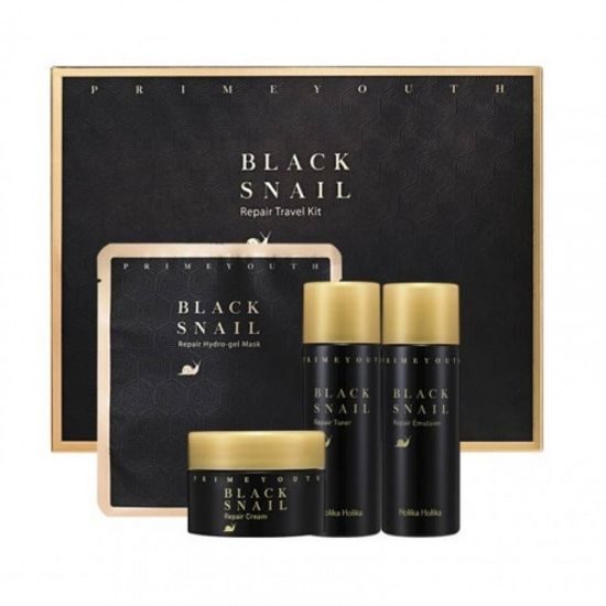 HOLIKA HOLIKA Luxusní sada Black Snail Skin Care Kit
