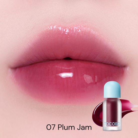 TOCOBO Lesk na rty s plump efektem Juicy Berry Plumping Lip Oil #07 Plum Jam