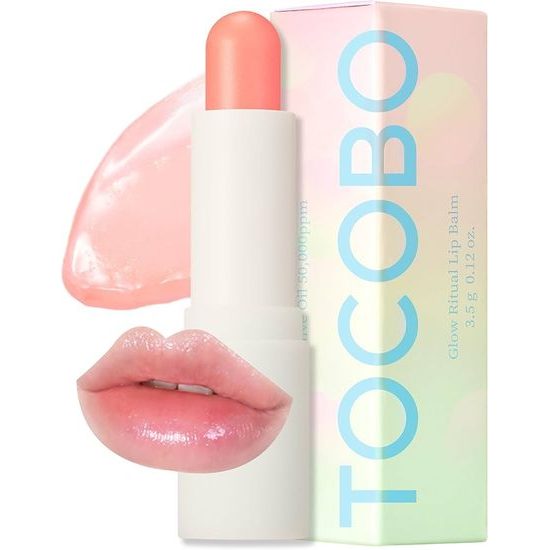 TOCOBO Tónovací balzám na rty Glow Ritual Lip Balm 001 Coral Water