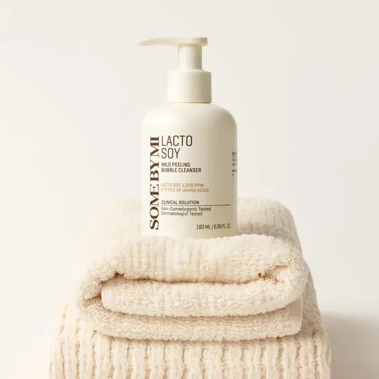SOME BY MI Čisticí peeling Lactosoy Mild Bubble Peeling Cleanser (180 ml)