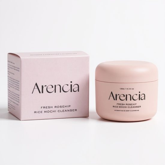 ARENCIA Čisticí a odličovací balzám Fresh Rosehip Rice Mochi Cleanser (120 g)