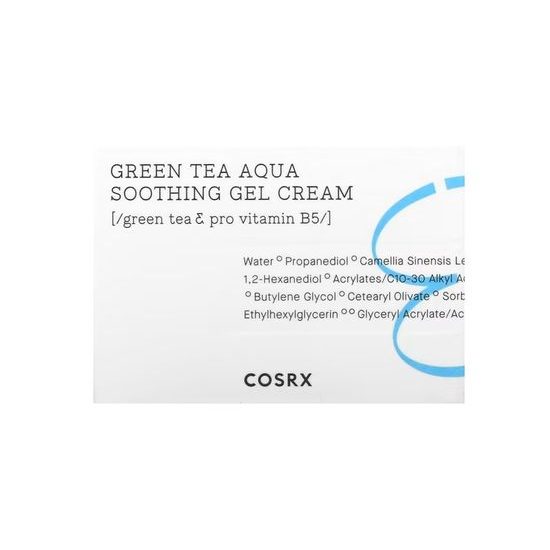 Cosrx Hydrium Green Tea Aqua Soothing Gel Cream (50 ml)