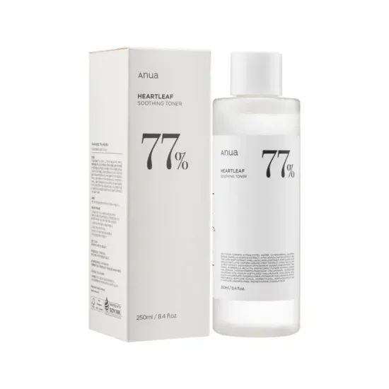 ANUA Zklidňující a hydratační pleťový toner Heartleaf 77% Soothing Toner (250 ml)