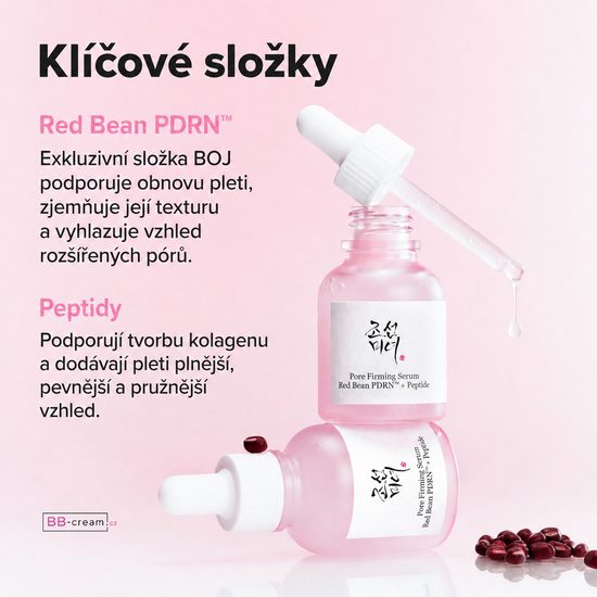 BEAUTY OF JOSEON Pleťové sérum Pore Firming Serum Red Bean PDRN + Peptide (30 ml)