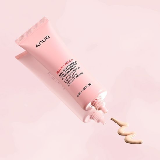 ANUA Make-up a báze Peach Niacin UV Tone Up Protection 01 Melting Peach (50 ml)