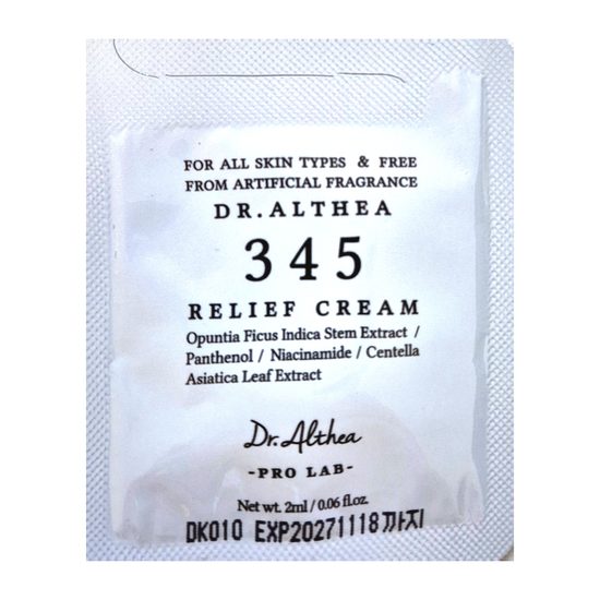 Dr. ALTHEA Pleťový krém 345 Relief Cream VZOREK