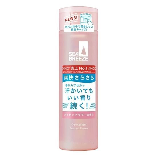 SHISEIDO Deodorant Sea Breeze Deo & Water Poppin Flower (160 ml)