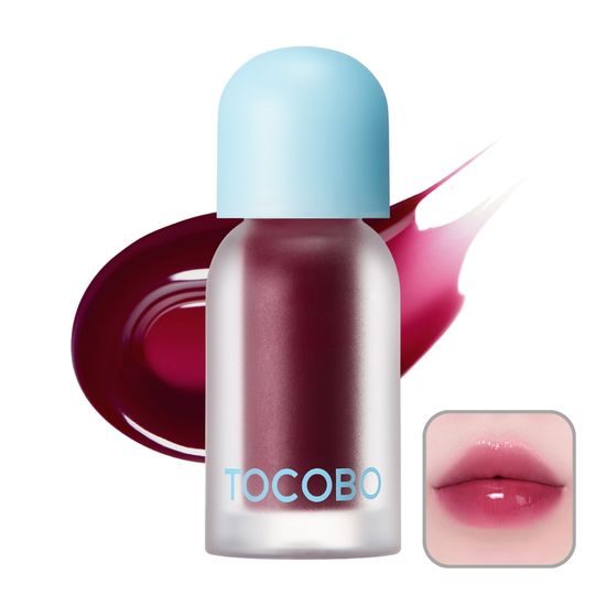 TOCOBO Lesk na rty s plump efektem Juicy Berry Plumping Lip Oil #07 Plum Jam