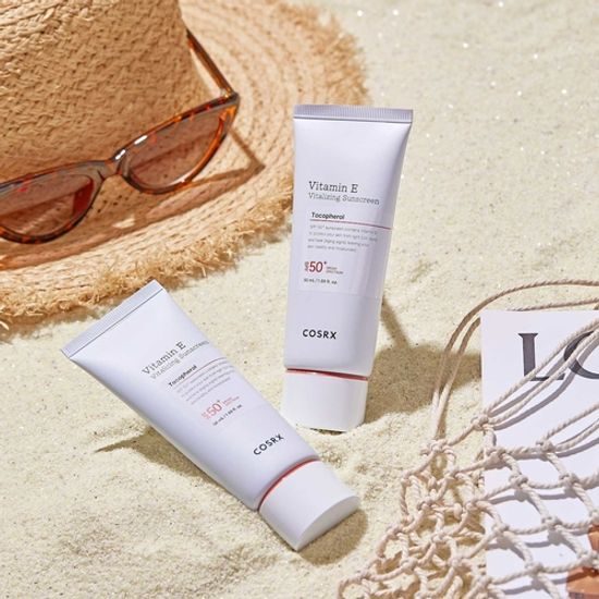 Cosrx Opalovací krém Vitamin E Vitalizing Sunscreen SPF 50+ (50 ml)