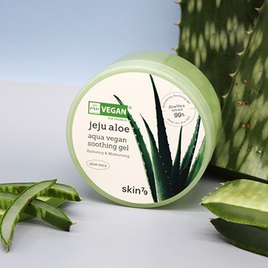 Skin79 Gel Jeju Aloe Aqua Vegan Soothing Gel (300 g)
