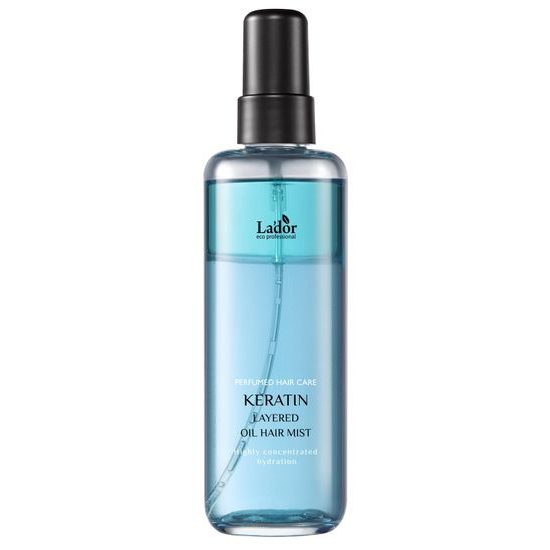 LA'DOR Vyživující a hydratační sprej na vlasy Keratin Layered Oil Hair Mist (130 ml)