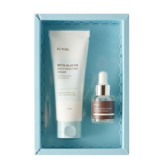 iUNIK Beta-Glucan Edition Skincare Set (Cream & Mini Serum)