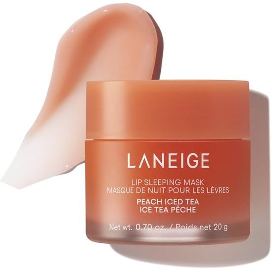 LANEIGE Balzám a noční maska na rty Lip Sleeping Mask Peach Iced Tea (20 g)