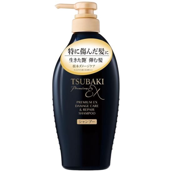 SHISEIDO TSUBAKI Premium EX Damage Care & Repair Shampoo (450 ml)