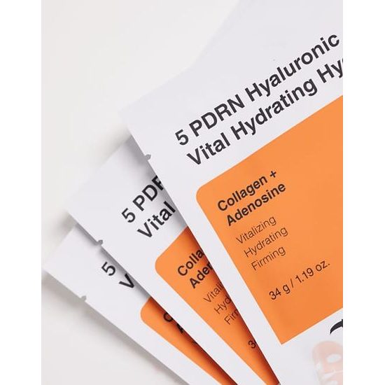 COSRX Hydrogelová pleťová maska 5 PDRN Hyaluronic Acid Vital Hydrating Hydrogel Mask (3 ks)