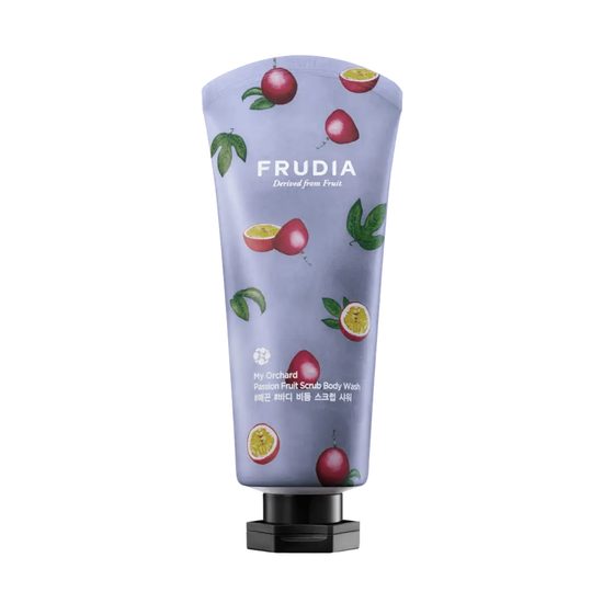 FRUDIA Sprchový gel a tělový peeling My Orchard Passion Fruit Scrub Body Wash