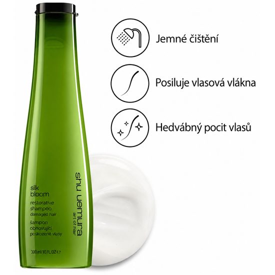 SHU UEMURA Šampon Silk Bloom Restorative Shampoo Damaged Hair (300 ml)