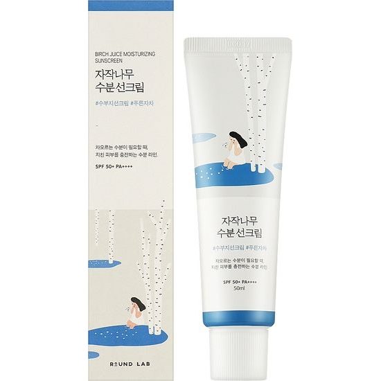 ROUND LAB Opalovací krém Birch Juice Sunscreen SPF50+ PA++++ (50 ml)
