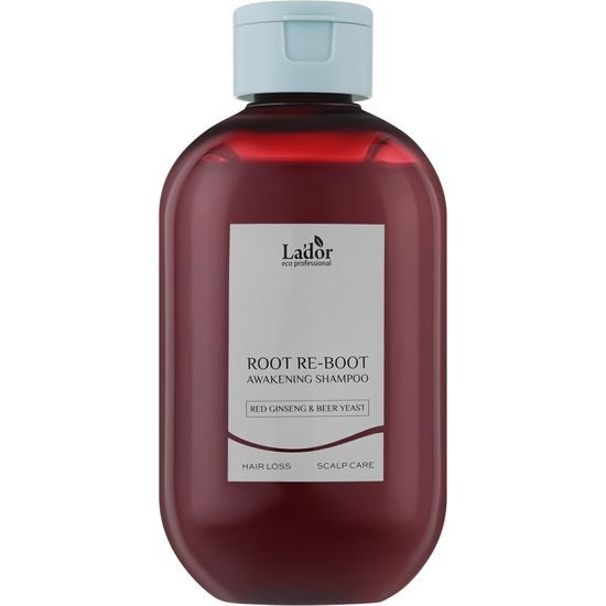 LA'DOR Osvěžující šampon pro růst vlasů Root Re-Boot Awakening Shampoo Red Ginseng & Beer Yeast (300 ml)