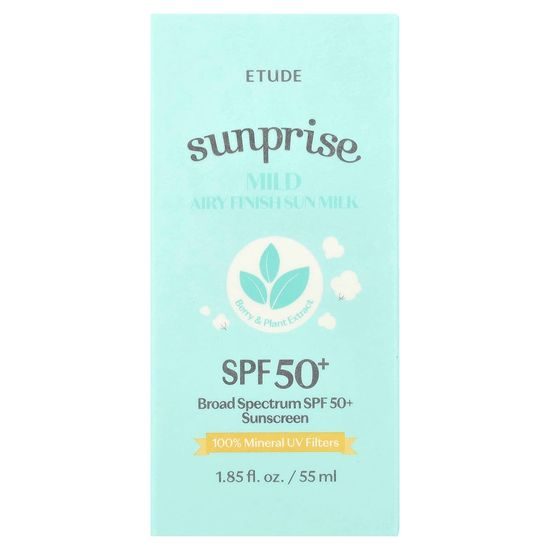 ETUDE Sunprise Mild Airy Finish Sun Milk SPF50+ (55 ml)