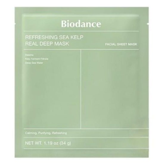 BIODANCE Hydrogelová pleťová maska Refreshing Sea Kelp Real Deep Mask (4 ks)