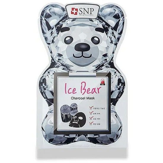 SNP Pleťová maska Ice Bear Charcoal Mask