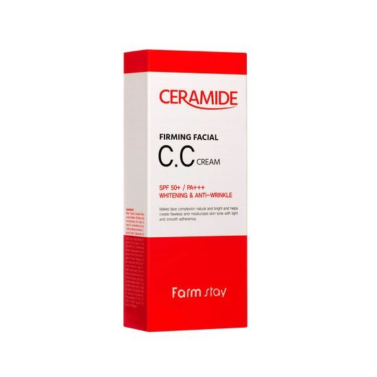 FARM STAY CC Krém Ceramide Firming Facial C.C Cream (50 g)