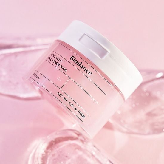 BIODANCE Gelové tonizační polštářky s kolagenem Collagen Gel Toner Pads (60 pads)