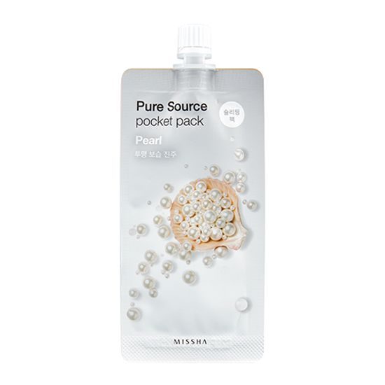 MISSHA Noční maska Pure Source Pocket Pack Sleeping Mask - Pearl (10 ml)