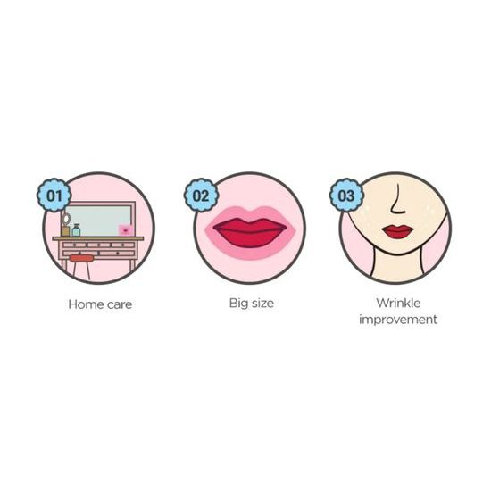 G9 5 x Maska na rty Self Aesthetic Rose Hydrogel Lip Patch (5 ks)